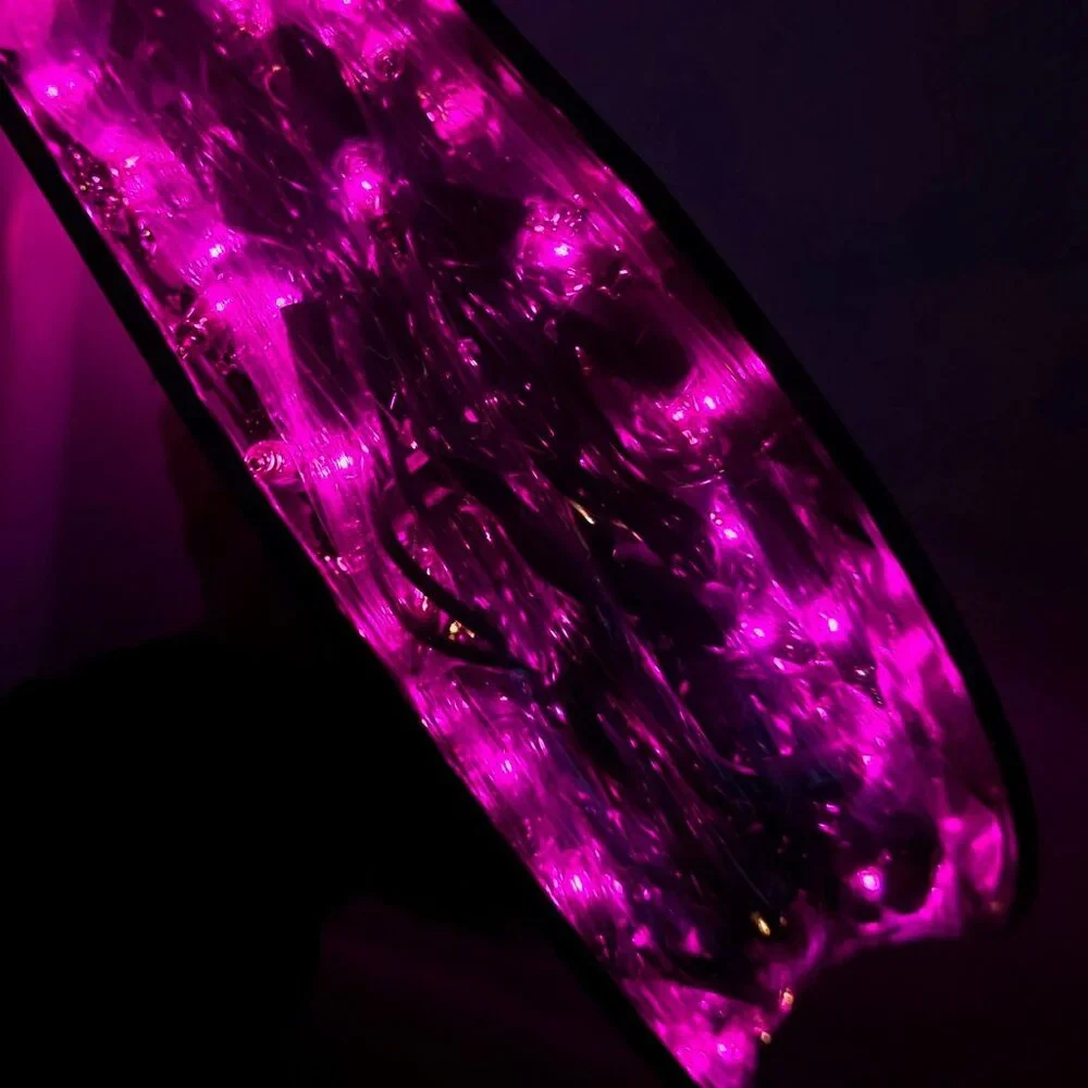 Halloween Mini String Lights Purple 300 Bulbs Indoor Outdoor Black Wire Party